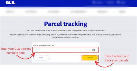 gls tracking number